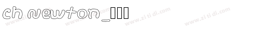 Ch Newton字体转换